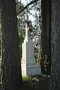 Kříž na jižním okraji vsi