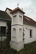 Wayside shrines in Dalešice, Třebíč District.JPG