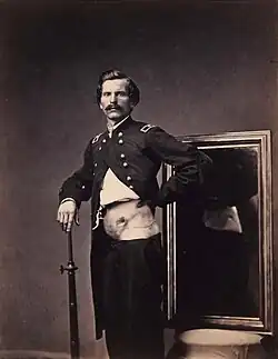 William Bell: Střelná rána majora H. A. Barnuma, 1865