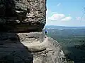 Cesta z Friensteinu k Idagrotte