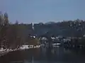 Řeka Sála ve Weißenfelsu