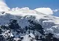 Weissmies – pohled z Hohsaas