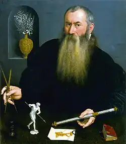 Jamnitzerův portrét, Nicolas Neufchatel, asi 1562