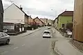 Západní pohled do Jelínkovy ulice