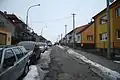 Západní pohled do Mánesovy ulice