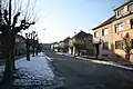 Západní pohled do Zahradníčkovy ulice
