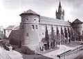 Severozápadní část hradu 1910