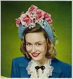 Velikonoční klobouček, Whitman Chocolates, 1945