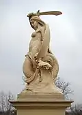 Varšavská mořská panna na ulice Karowé