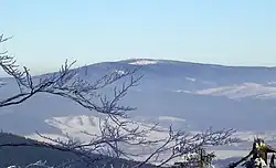Velká Sova z vrcholu Waligóra