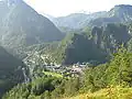 Pohled z kopce Löwekogel