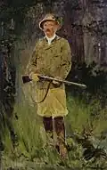 Freiherr von Perfall jako lovec