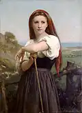 Mladá pastýřka, 1868