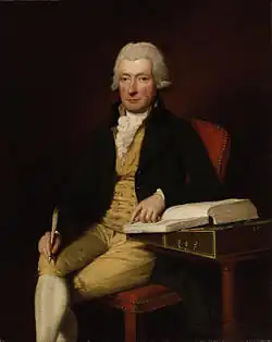 William Cowper na obraze Lemuela Francise Abbotta