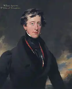 Portrét 6. vévody z Devonshiru od Thomase Lawrence