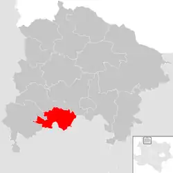 Windigsteig na mapě