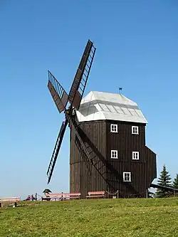 Větrný mlýn v Obercunnersdorfu