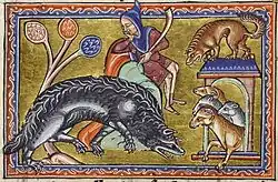 Folio 16 Verso: Vlk