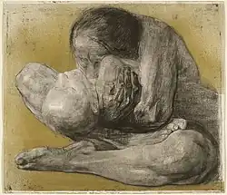 Žena s mrtvým dítětem (1903)