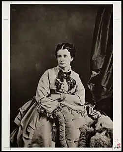 Woman with fringe