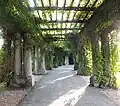 Hala století - pergola
