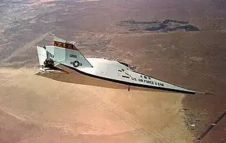 X-24B během letu
