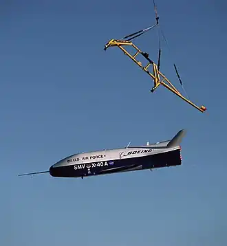 X-40A vypuštěný k 5. letu