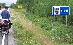 vjezd na území obce
