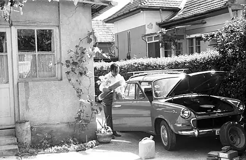 Škoda 1000 MB, Maďarsko, 1970