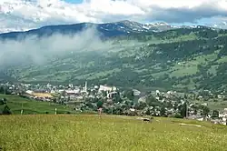 Panorama městyse