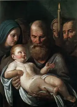 Simeon na malbě Alexeje Jegorova (malba z období mezi lety 1830-1840)