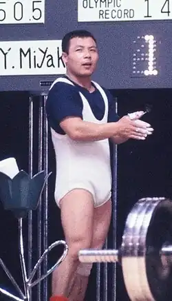 Jošinobu Mijake na tokijské olympiádě