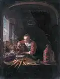 Žena nalévá vodu