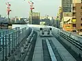 Zarážedlo (pravděpodobně) magnetické dráhy, Japonsko