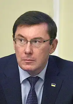 Jurij Vitalijovyč Lucenko (22. března 2018)
