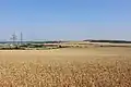 Pohled z vrcholu ke vsi Záboří