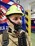 Záchranář s ústenkou BG 174.