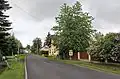 Hlavní silnice v Závišíně