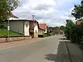 Hlavní silnice v Zádveřicích