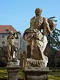 Zahrada zámku Dobříš