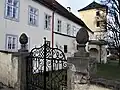 Severní křídlo zámku s renesanční věží