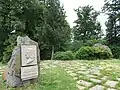 Pomník Ference Liszta v zámeckém parku