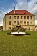 Jižní část s bazénkem