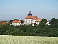 Pohled na zámek od jihu