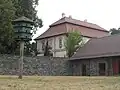 Část areálu a holubník