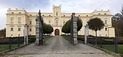 zámek po rekonstrukci v roce 2022