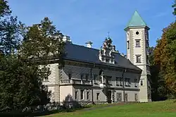 Stružná, přestavba zámku (spolupráce, 1884)