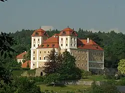 Zámek Valeč od severovýchodu