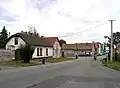 Střed vesnice