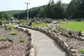 Moderní architektura na Moravě, na vesnici.